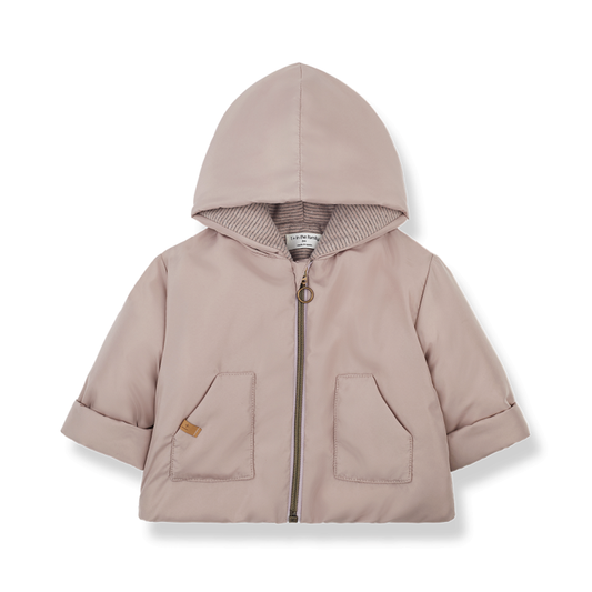 Outlet - Giacca imbottita bimba con cappuccio