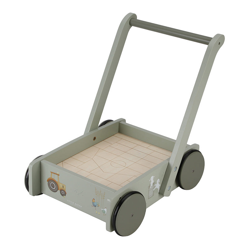 Trolley primi passi con mega block Little Farm