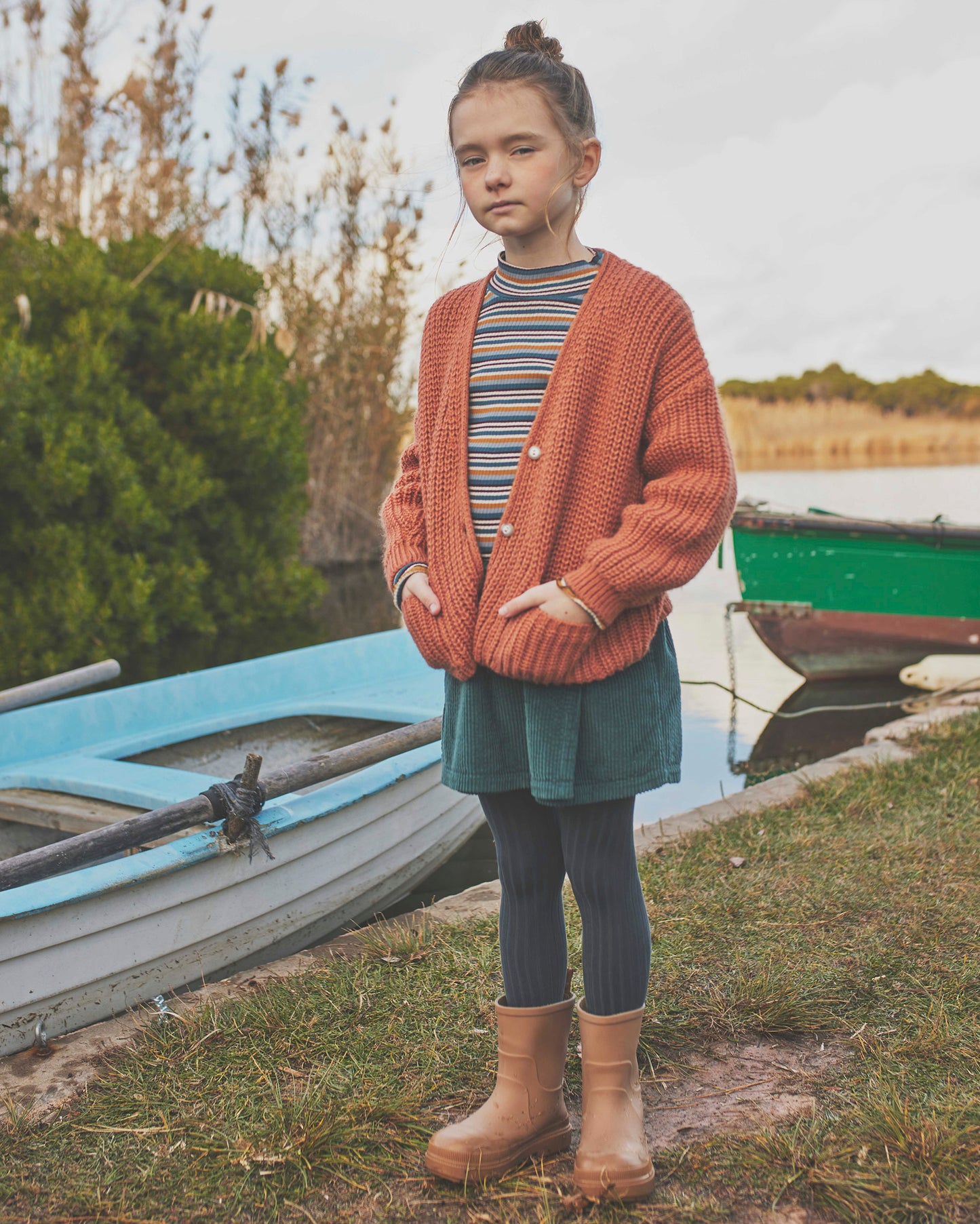 Outlet - Gonna Pantalone Corduroy skirt