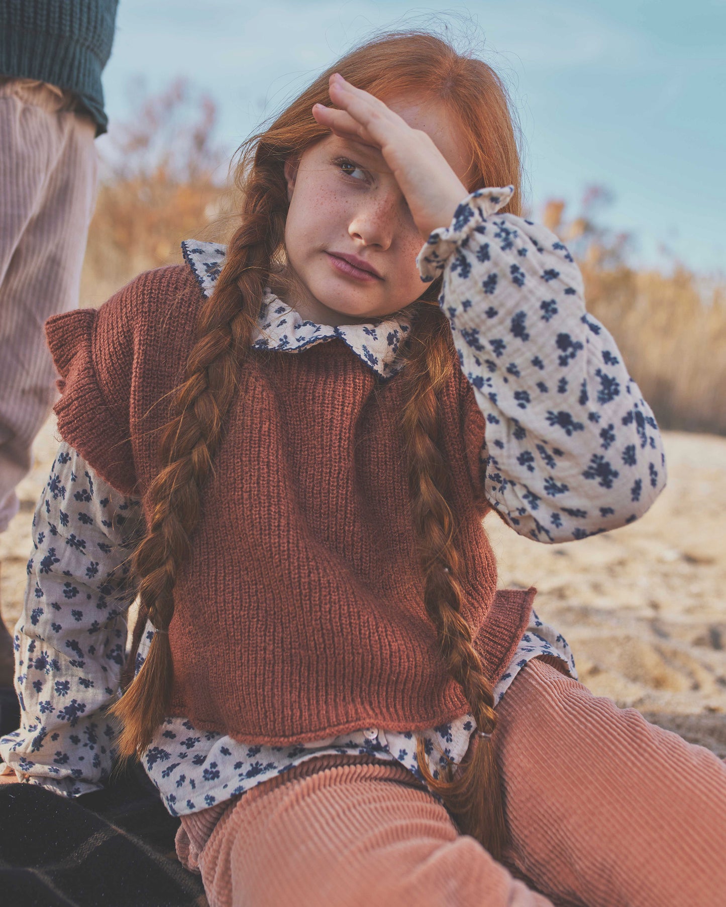 Outlet - Gilet Tricot Boho Waistcoat
