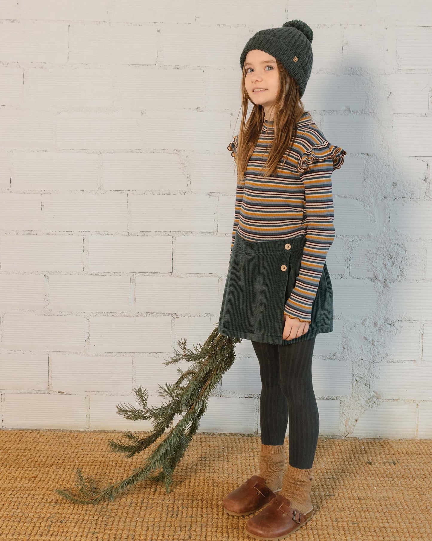 Outlet - Gonna Pantalone Corduroy skirt