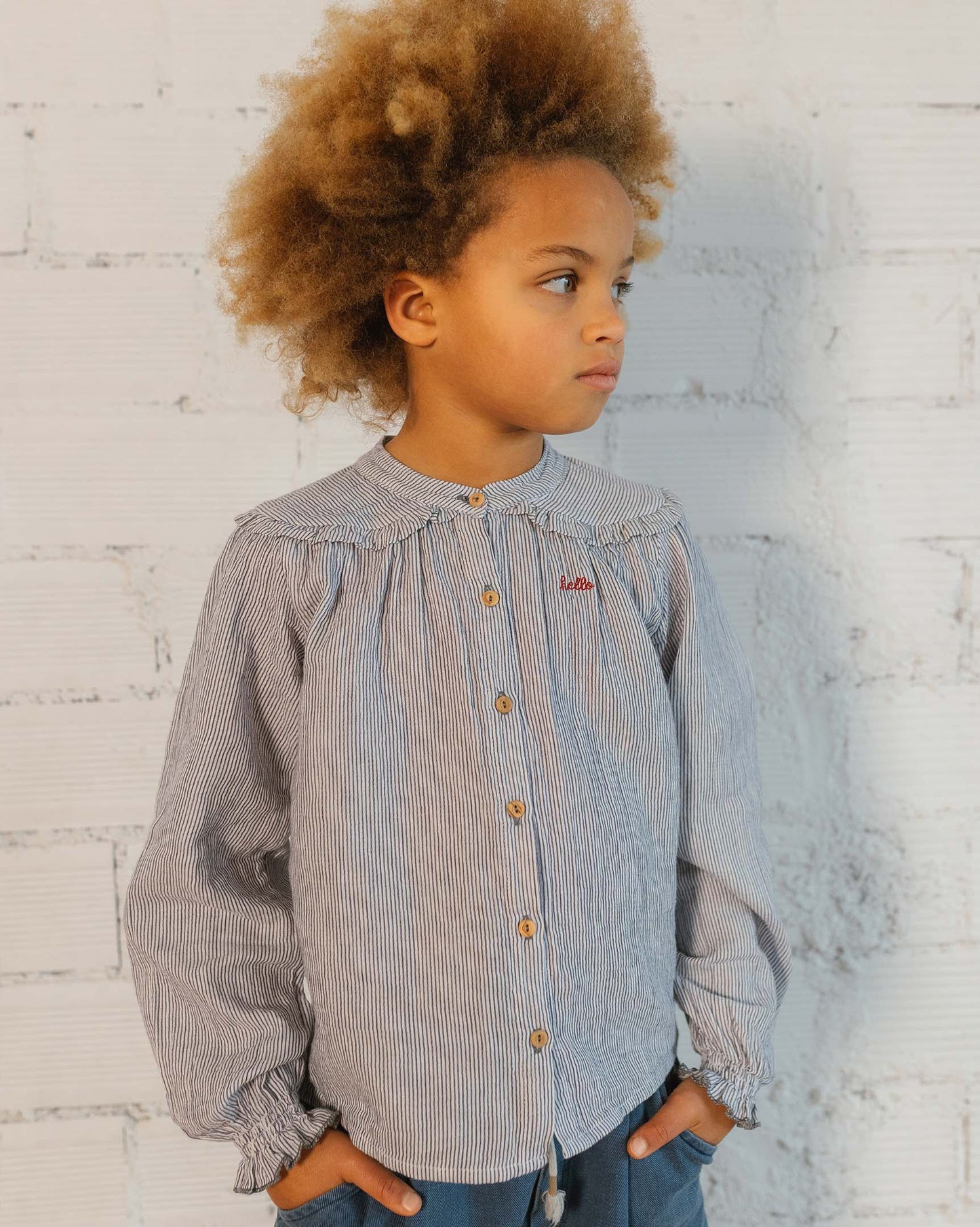 Camicia righe Stripes Blause