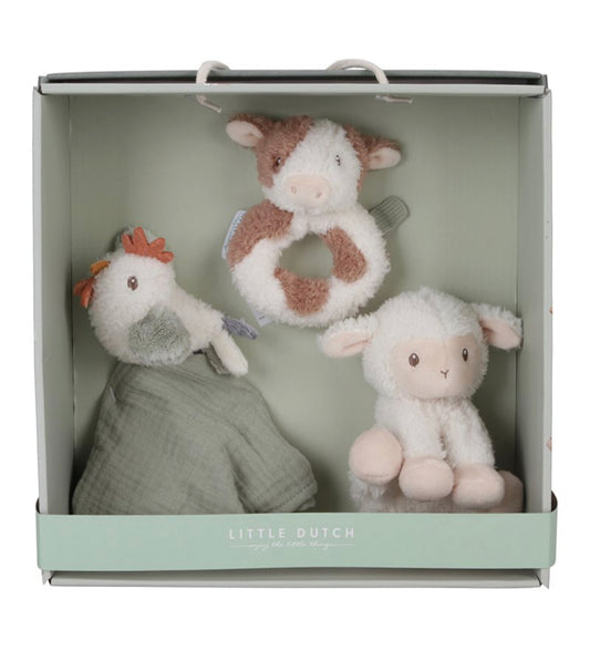 Gift box tre oggetti Neonato Little Farm