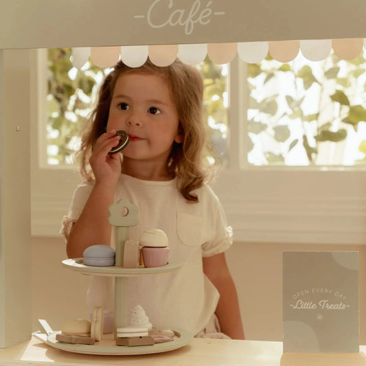 Alzatina dolci Little Dutch in legno con accessori